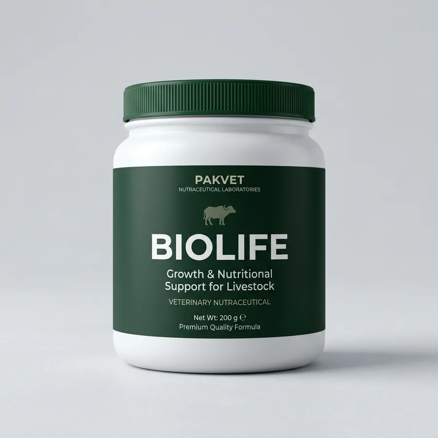 BioLife Growth Promoter — Livestock Growth & Nutritional Supplement | Pakvet Nutraceutical Laboratories Pakistan