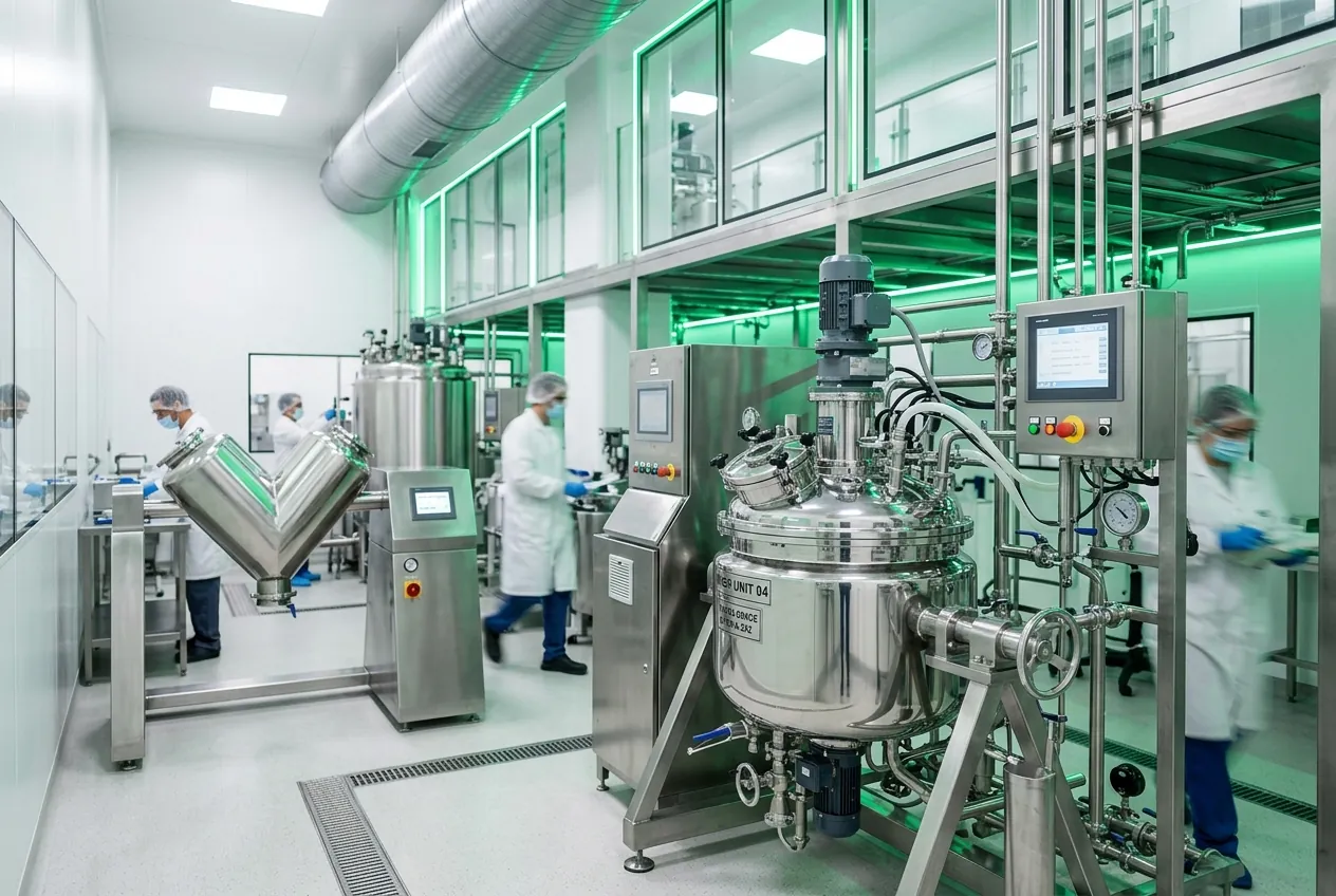 Pakvet controlled manufacturing facility for veterinary nutraceutical products
